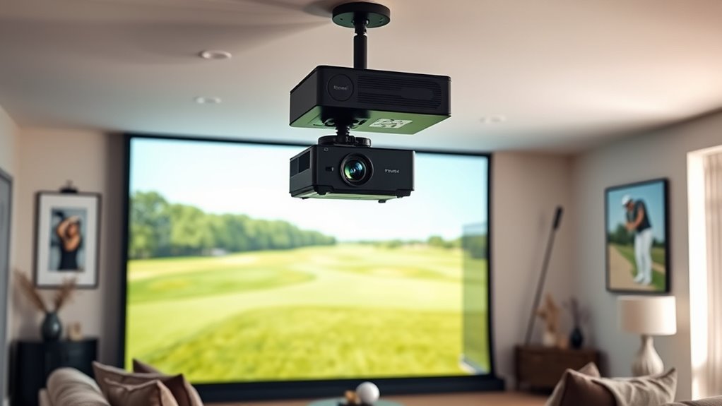 top projector mounts for golf