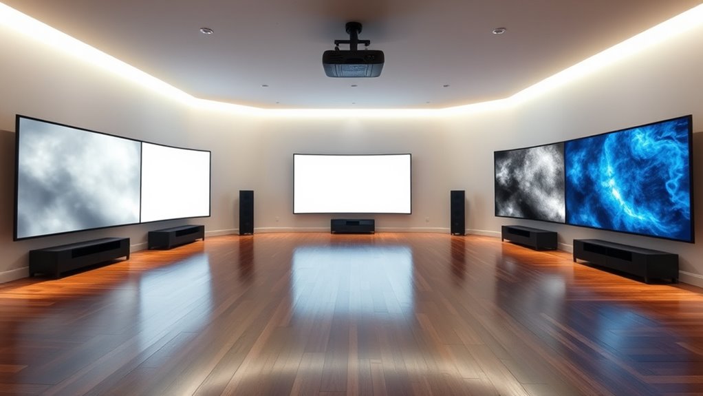 top projector screen color options