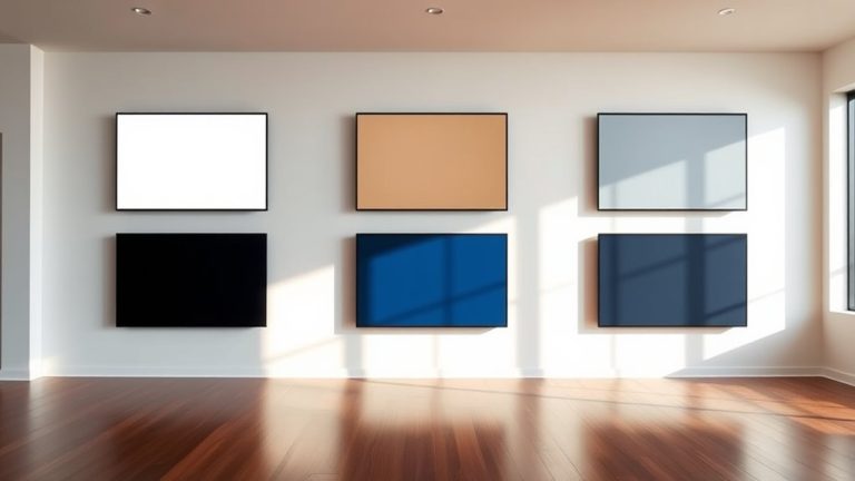 top projector screen color options