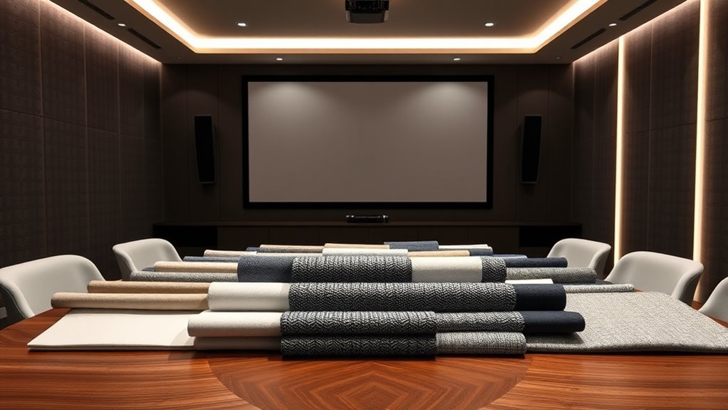 top projector screen material options