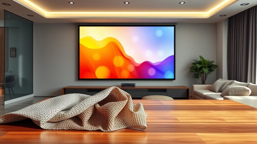 top projector screen material options