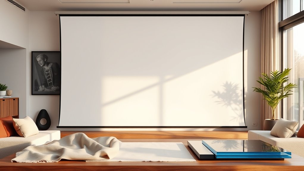 top projector screen materials