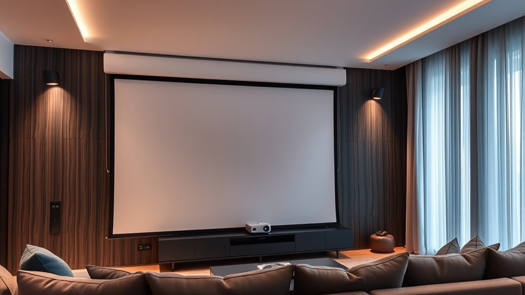 top projector screen options