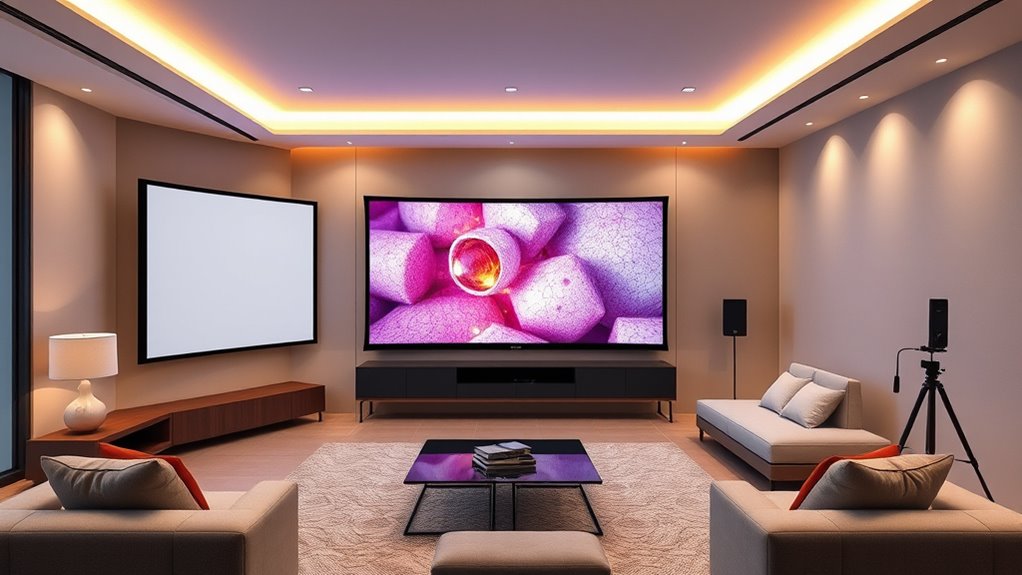 top projector screen options