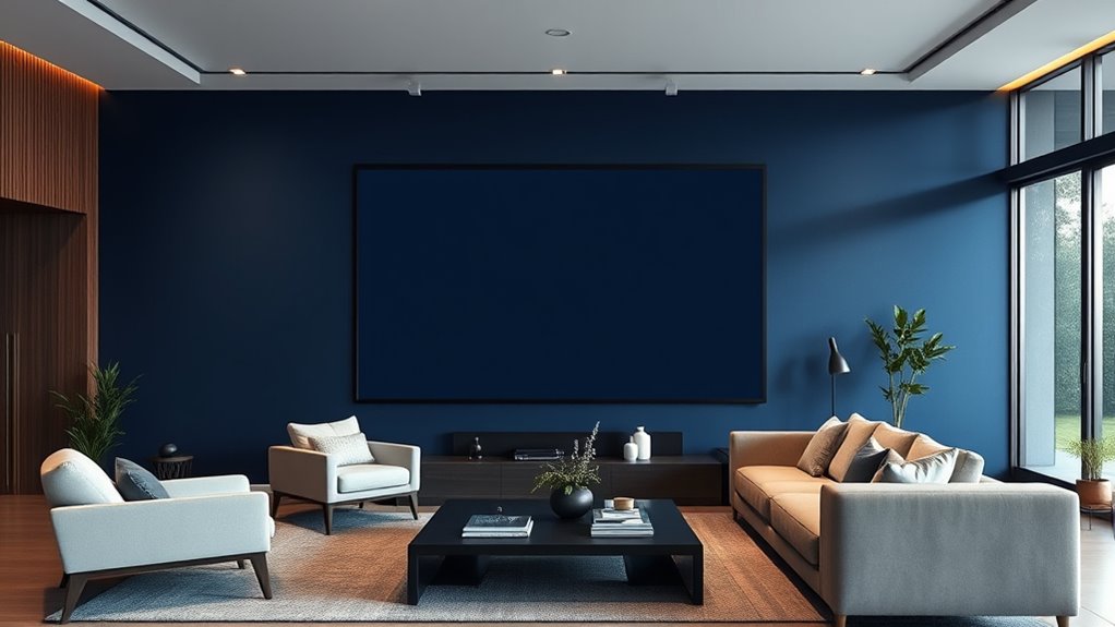 top projector screen paint colors