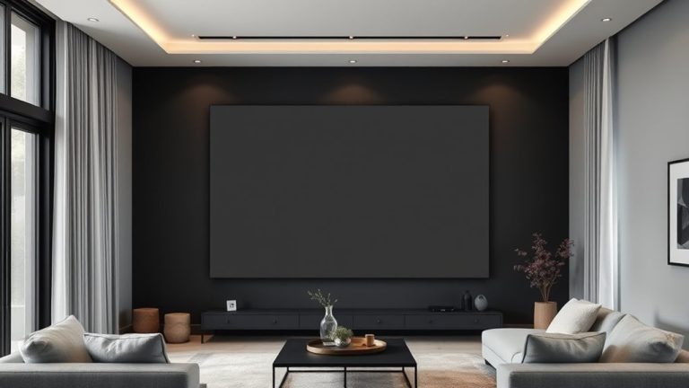 top projector screen paint colors