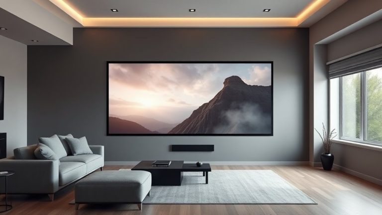 top projector screen paints