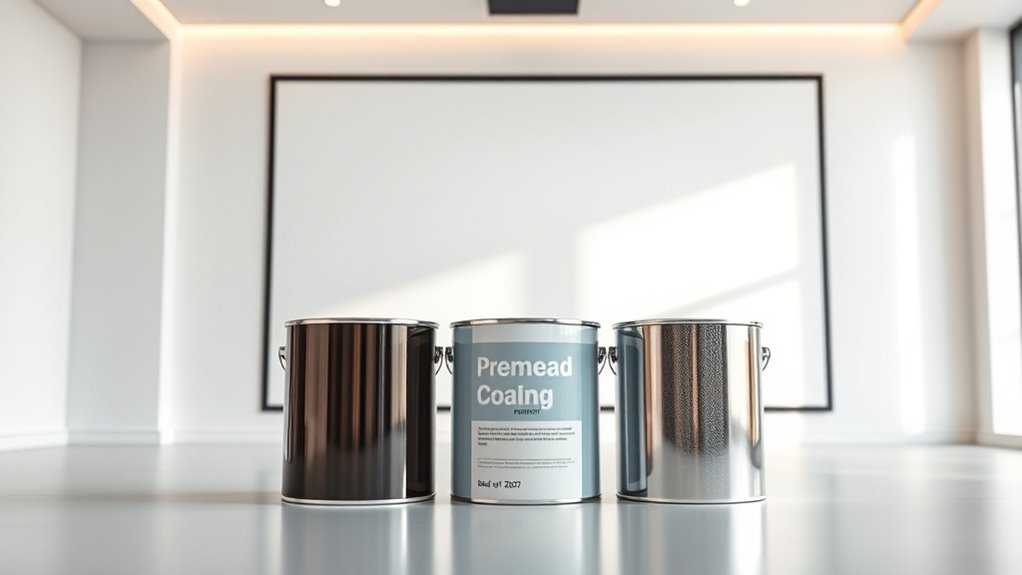 top projector screen paints