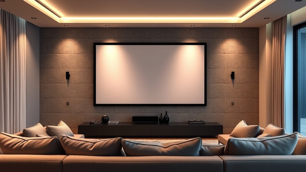 top projector screen sizes