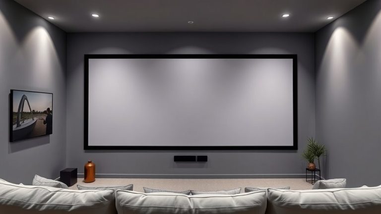 top projector screen wall paints
