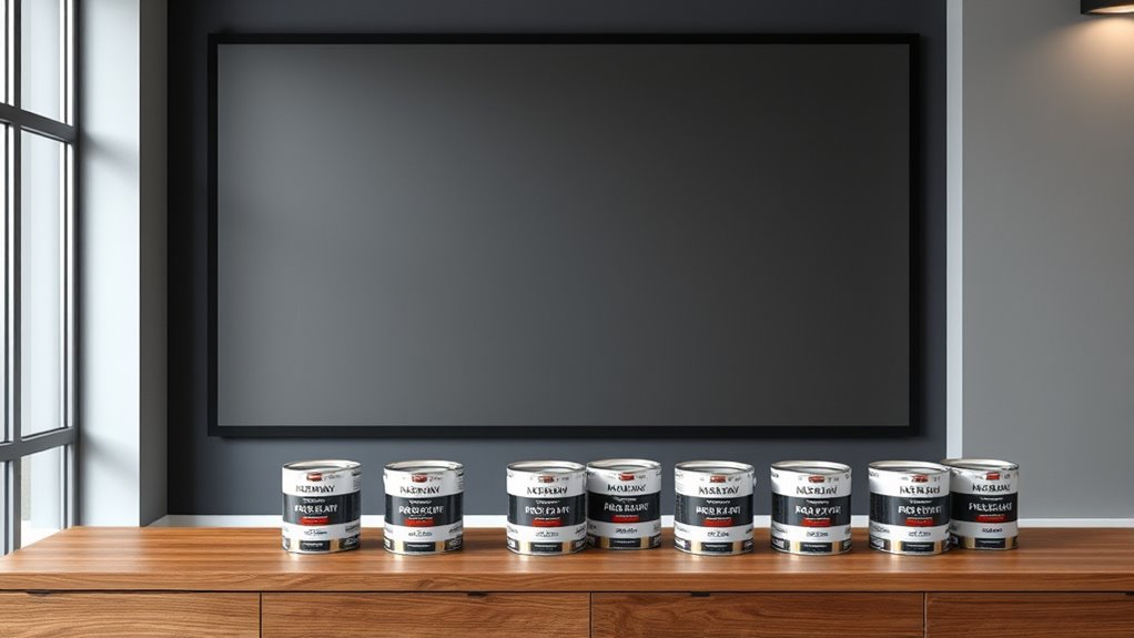 top projector screen wall paints