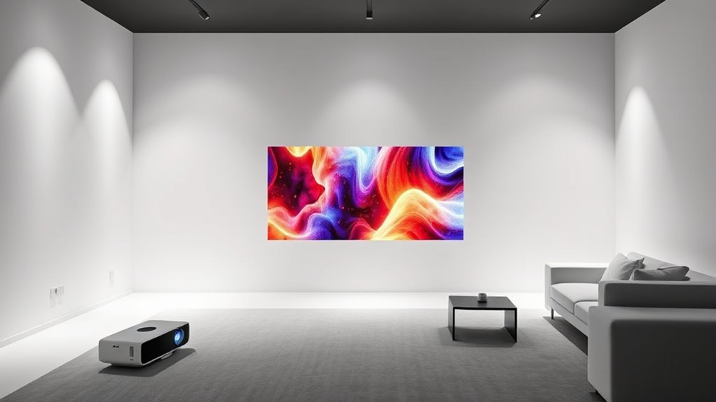 top projector screen whites