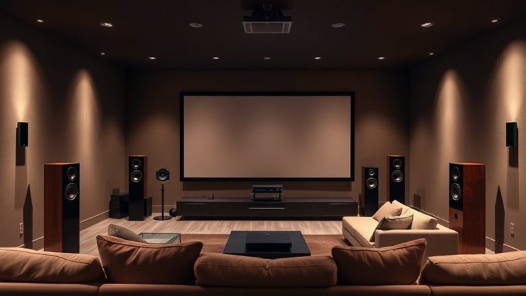 top projector speaker guides