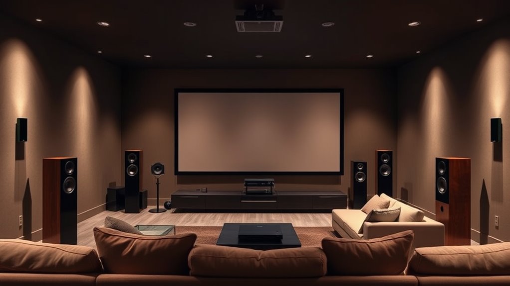 top projector speaker guides