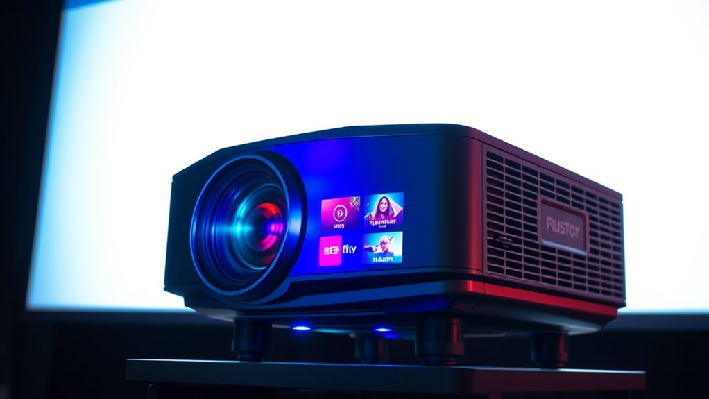 top projector video formats