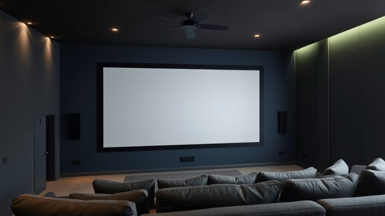 top projector wall colors