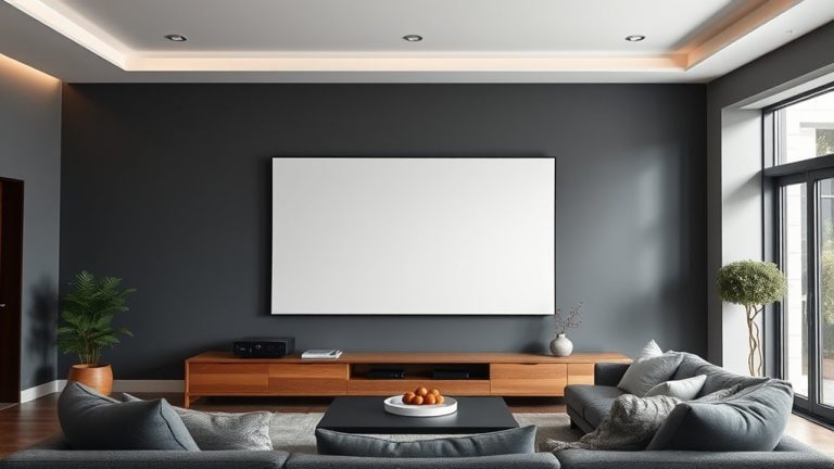 top projector wall colors