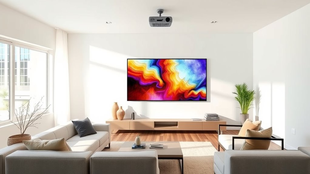top projector wall paints
