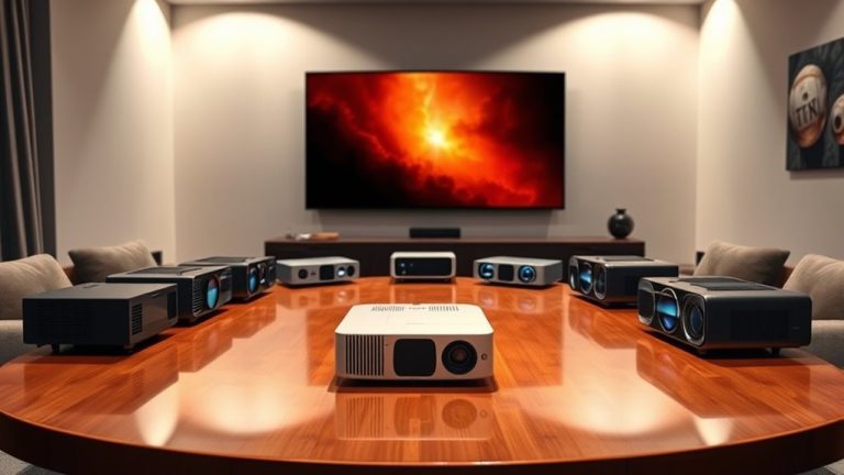 top projectors for 20 foot distance