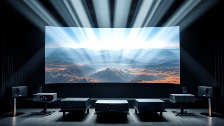 top projectors for big screens