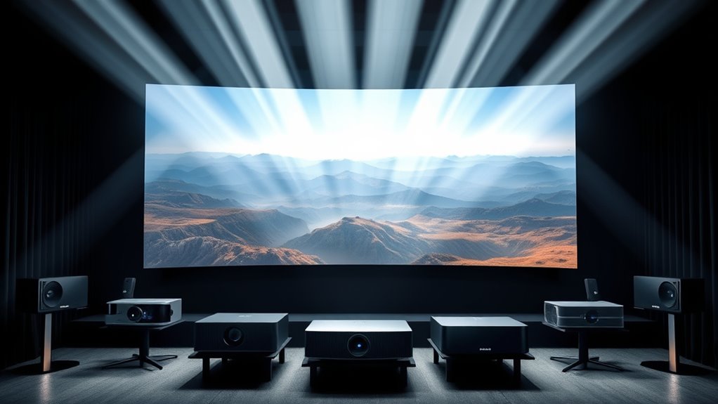 top projectors for big screens