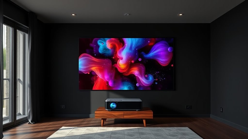 top projectors for dark surfaces