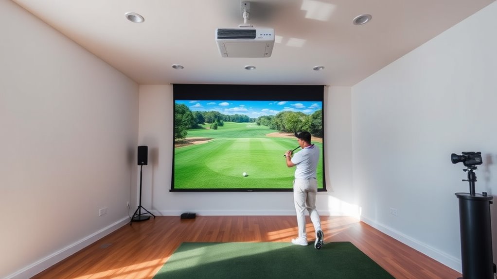 top projectors for golf simulators