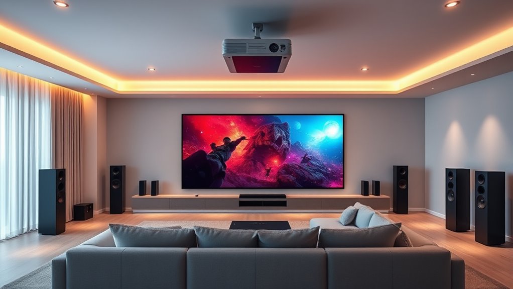 top projectors for large homes