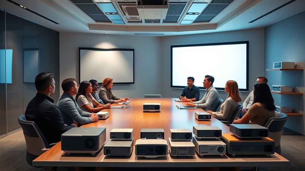top projectors for presentations