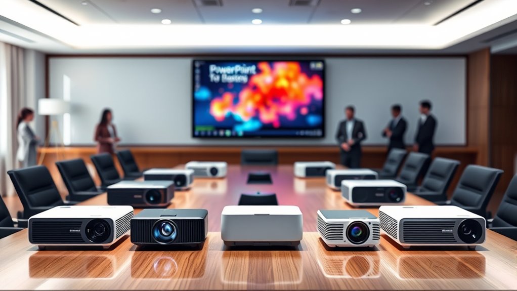 top projectors for presentations