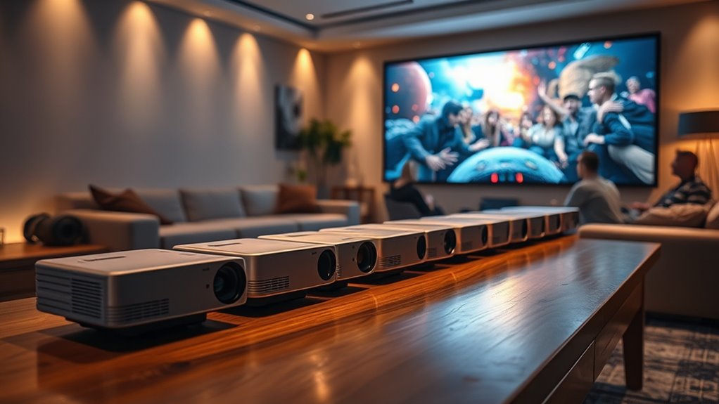 top projectors with built in speakers