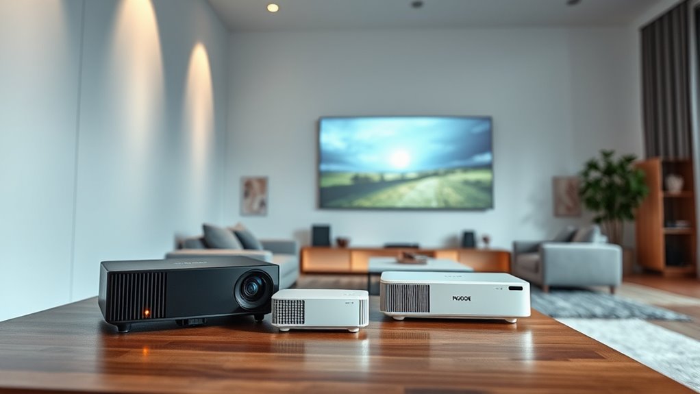 top rated home projectors