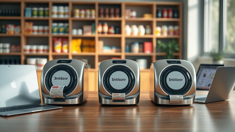 top round label printers