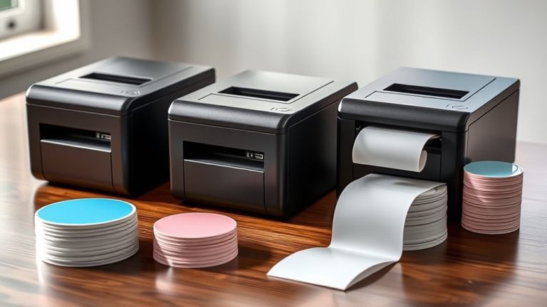 top round label printers