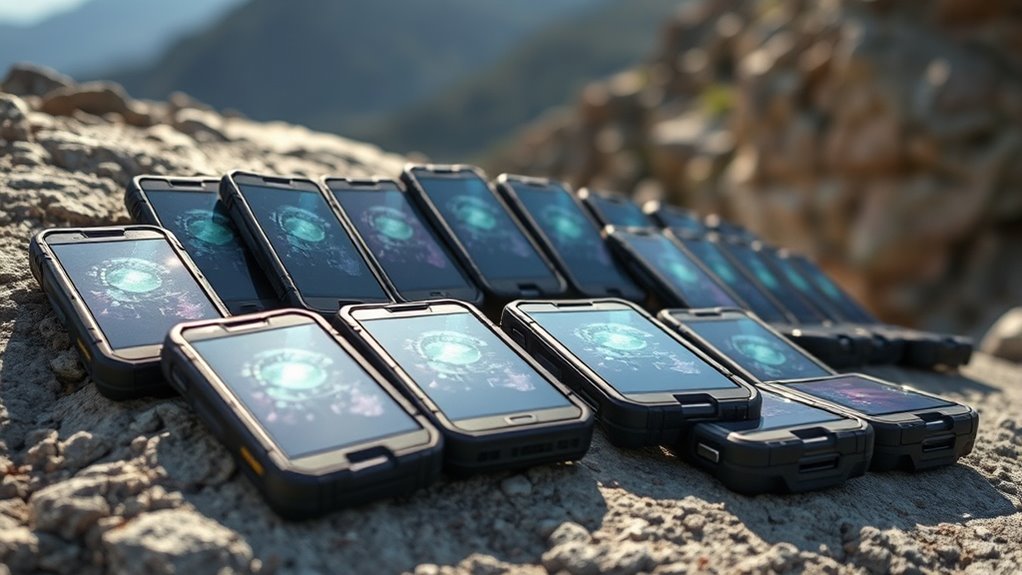 top rugged phones with projectors