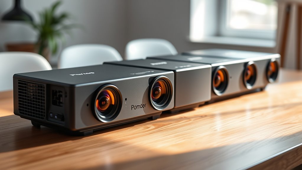 top scratch resistant portable projectors