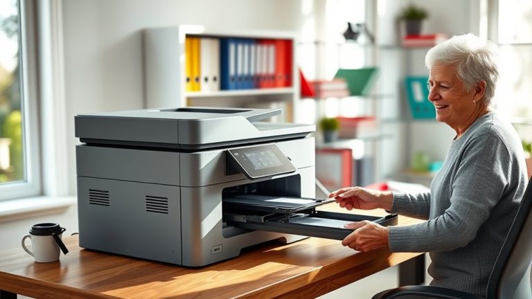 top senior friendly printer copiers