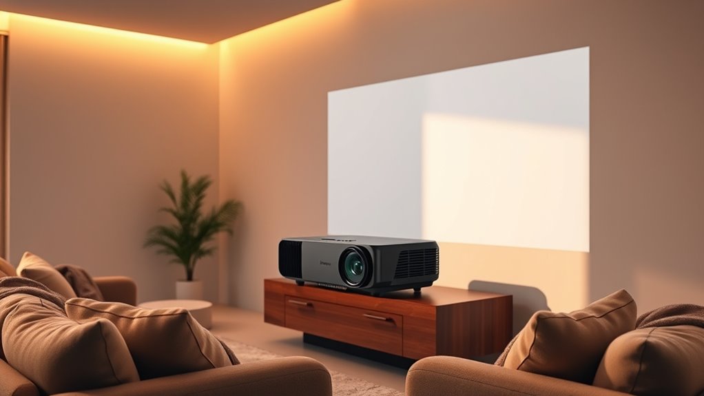 top short throw projectors