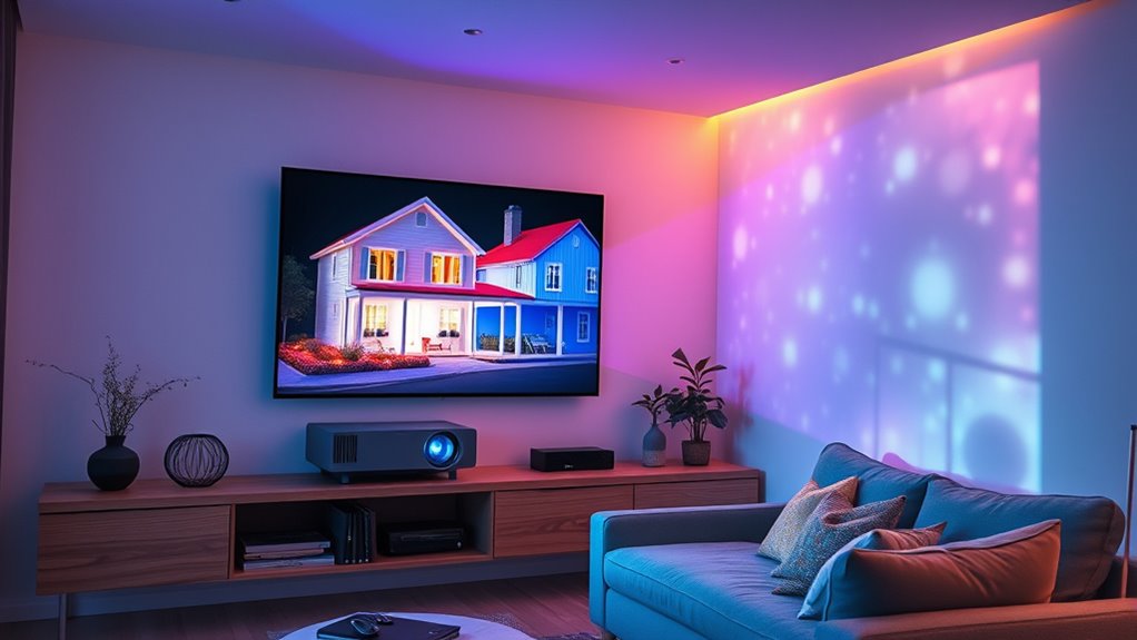 top short throw projectors
