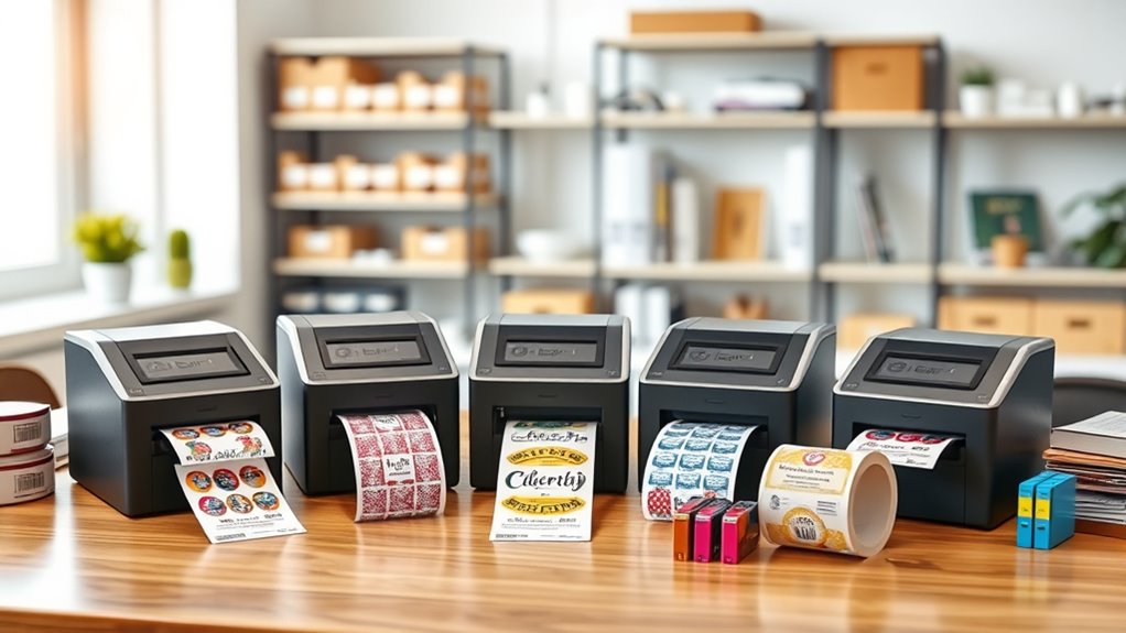 top small business sticker printers