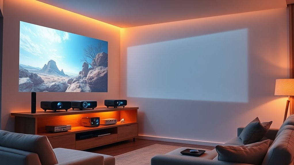 top smart tv projectors