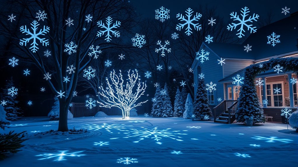 top snowflake light projectors
