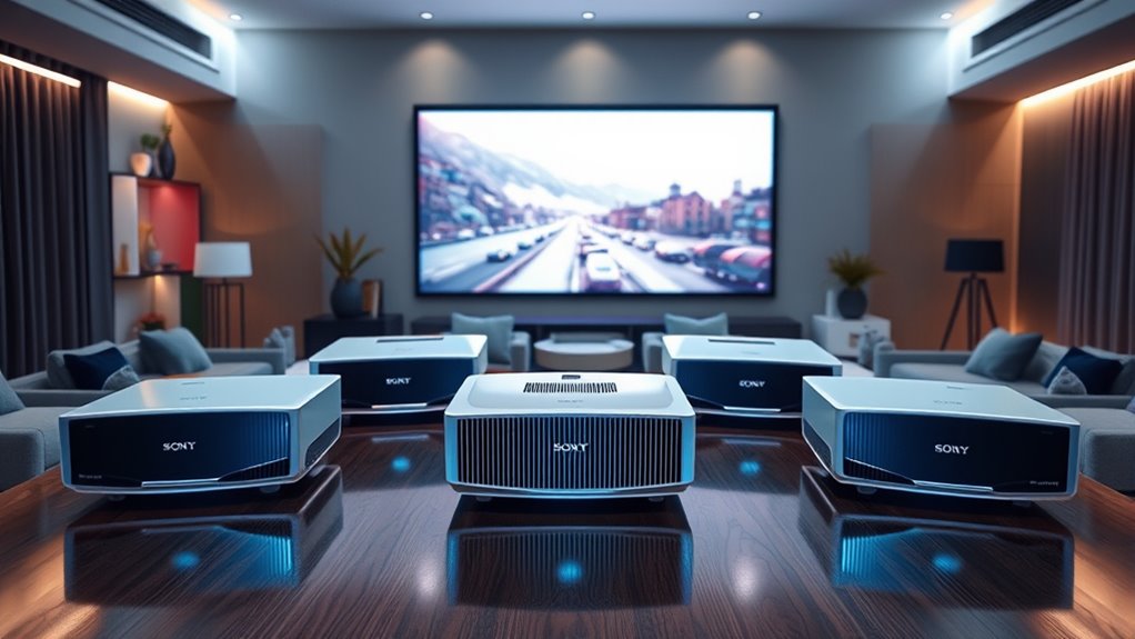 top sony home theater projectors