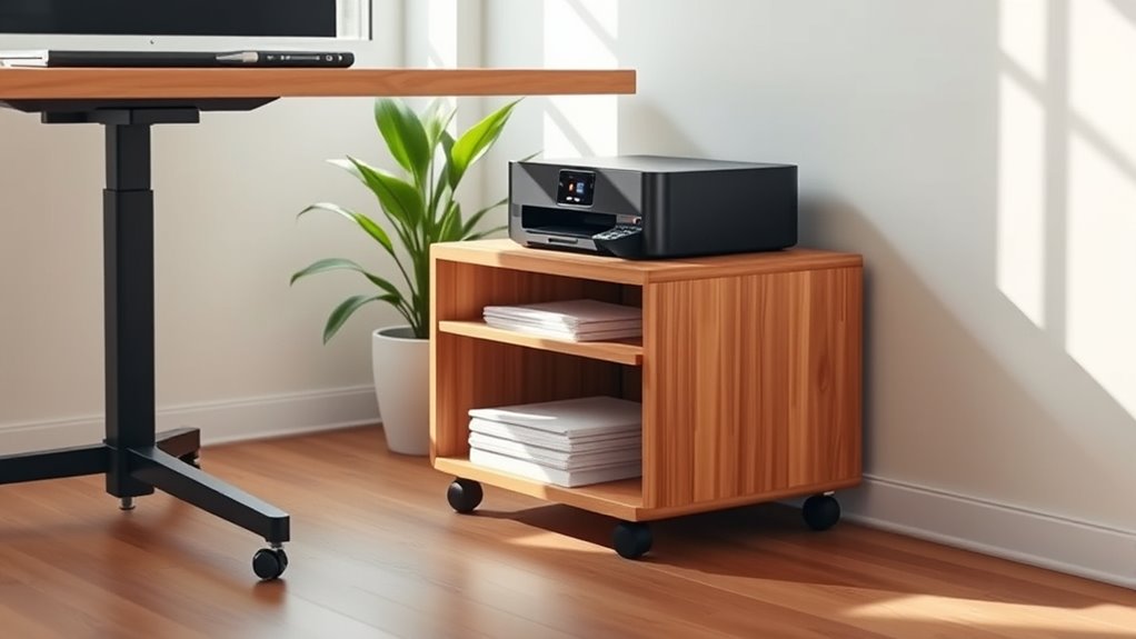 top space saving printer stands
