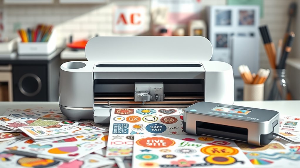 top sticker printers for cricut