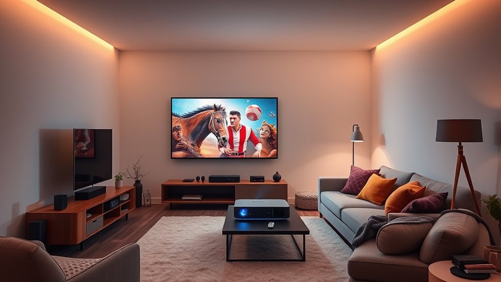 top streaming home projectors