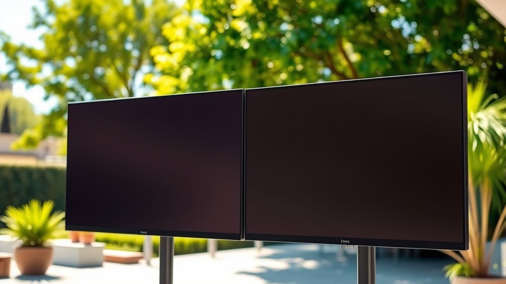 top sunlight resistant projector screens