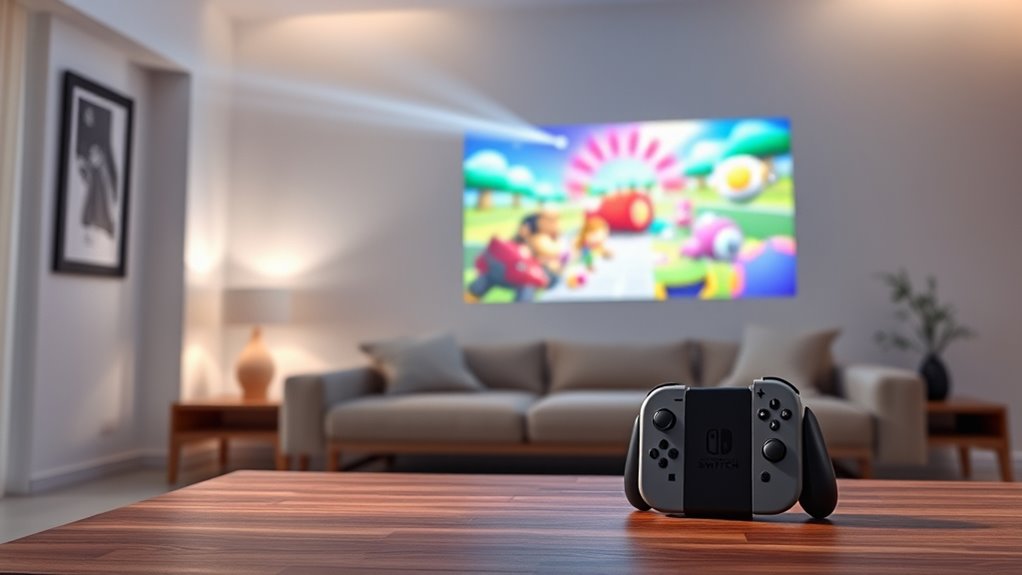 top switch gaming projectors