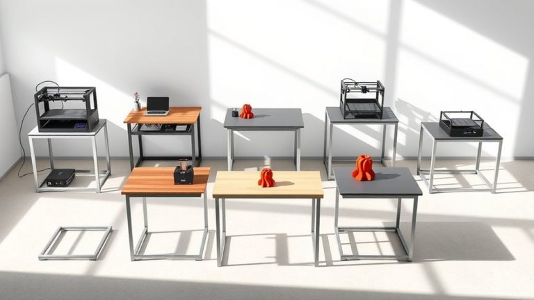 top tables for 3d printers