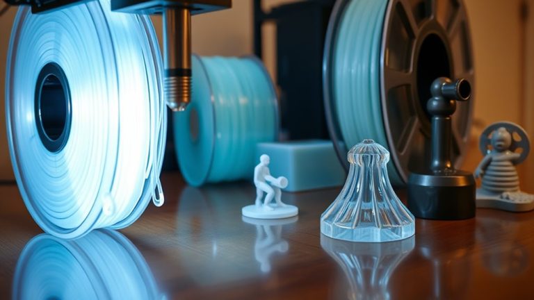top transparent 3d filaments